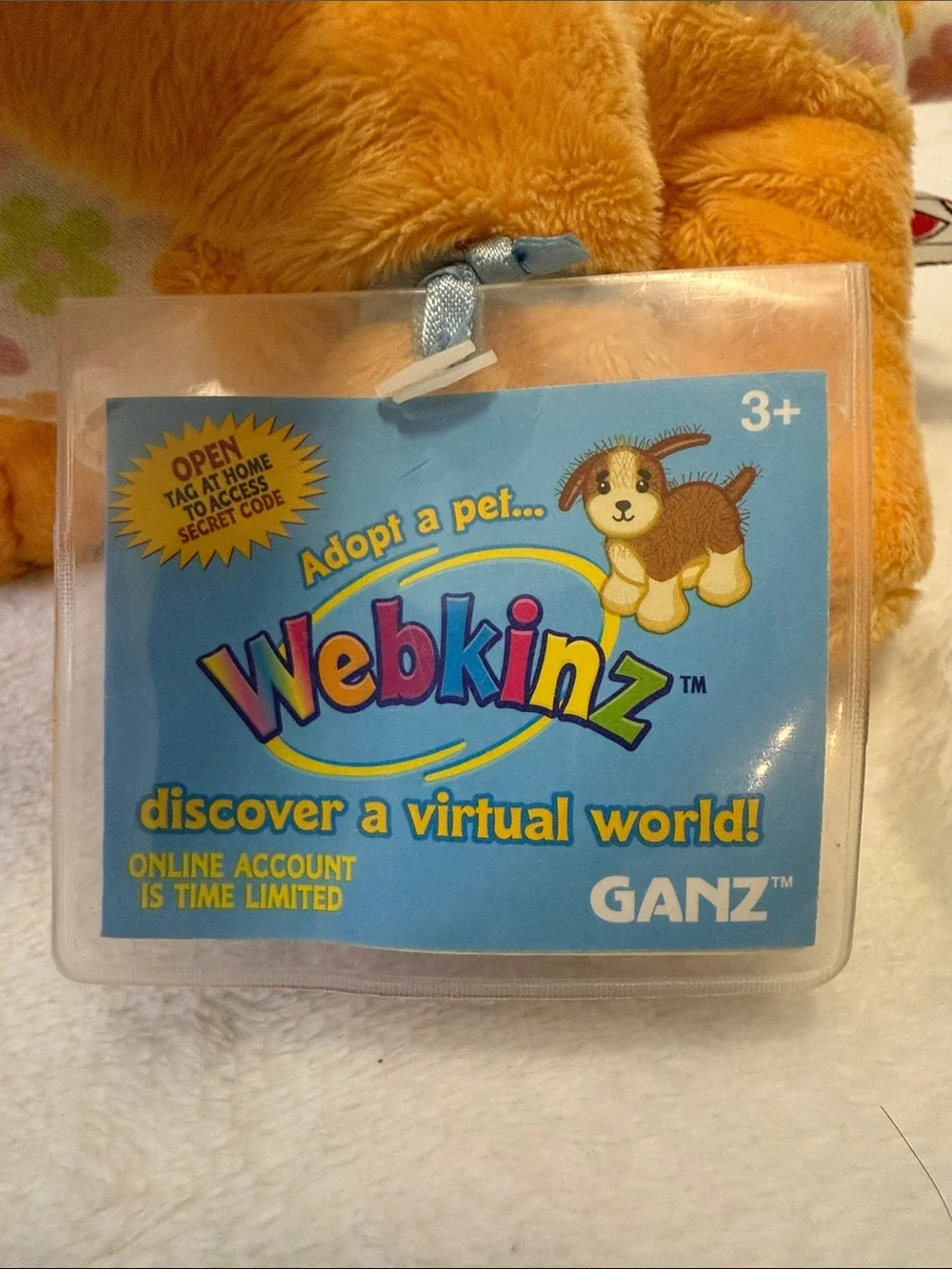 NWT Ganz Webkinz Petal Puppy Plush
